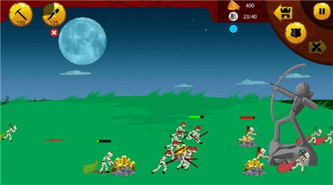 火柴人勇士僵尸战斗