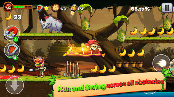 欢乐岛猴子跑酷 v1.17