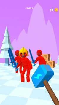 抖音锤击大师3D小游戏官方版（Hammer Hit）图片1