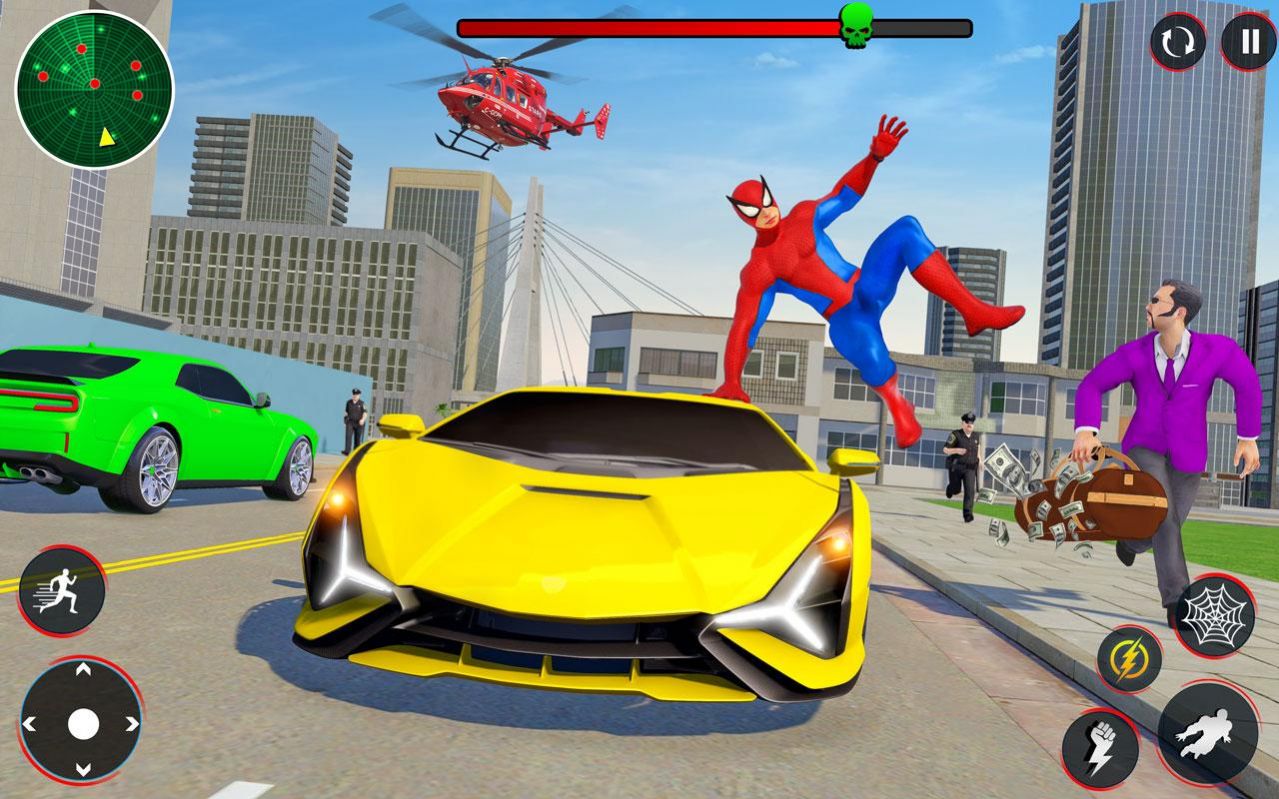 飞行机器人英雄救援游戏官方版(Flying Robot Hero Rescue Games)  v4.1.2