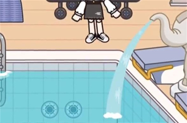 米加小镇泳池派对家具