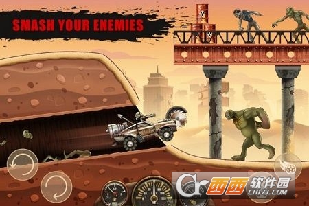 Hill Zombie Racing山地僵尸赛车