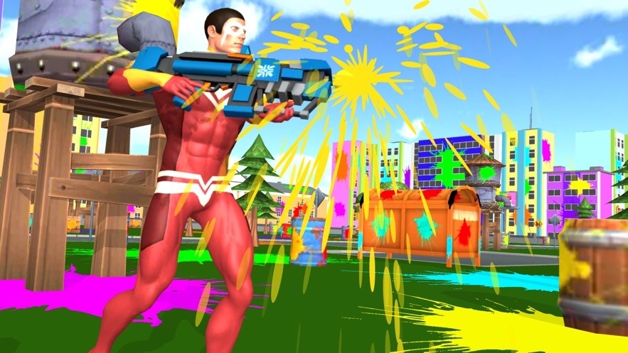 超级英雄彩弹射击比赛