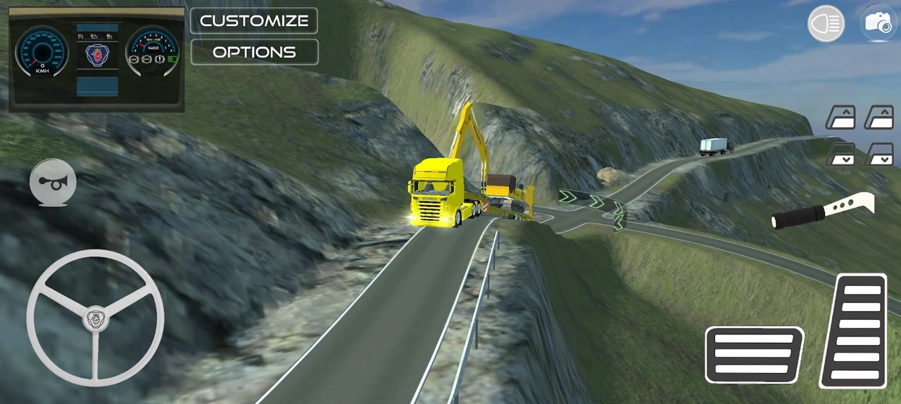 危险的道路卡车司机游戏中文版(Dangerous Roads Trucker)  v4.3.1