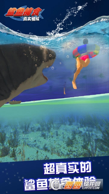 真实模拟鲨鱼捕食