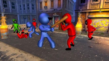 街头火柴人拳击3D v4.0.5