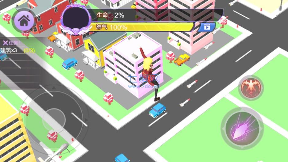 樱花巨人破坏城市游戏 v1.0