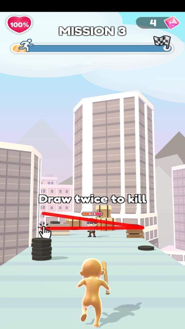 画个圈杀死敌人免费钻石安卓最新版  v4.4.1