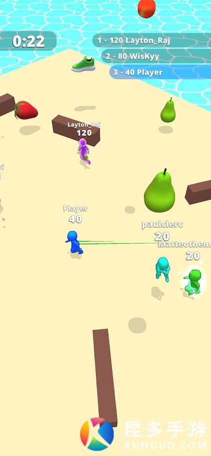 抢水果大赛游戏中文版（Drops.io）图片1