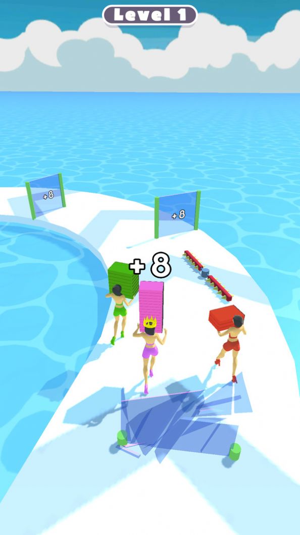 抖音小姐姐水上漂小游戏官方版图片1