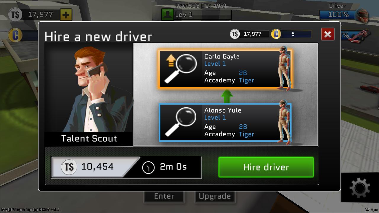 极速一级方程式赛车(MyGPTeam Turbo) 1.5.4 安卓版