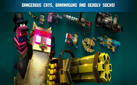 疯狂的枪手FPS和皇家战役