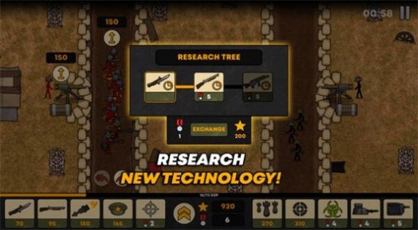 火柴人战壕 需要支持安卓系统5.2以上