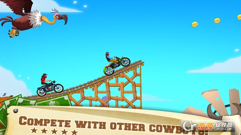 Wild West Race(狂野西部比赛) v3.35 无限金币