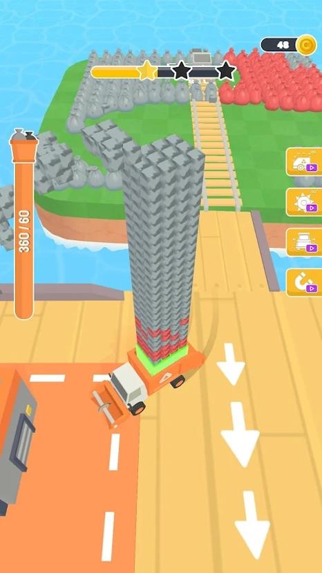 垃圾清洁工垃圾车 v1.0