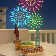 逃脱游戏章鱼和烟花