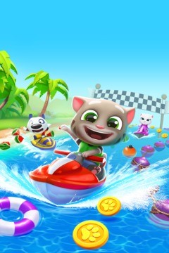 汤姆猫的摩托艇单机版