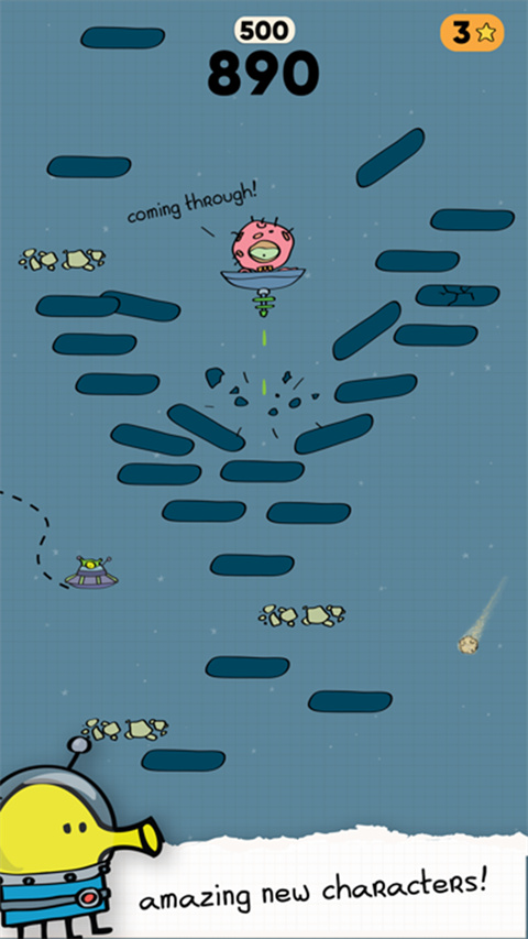 嘟嘟跳2官方最新版(Doodle Jump 2)