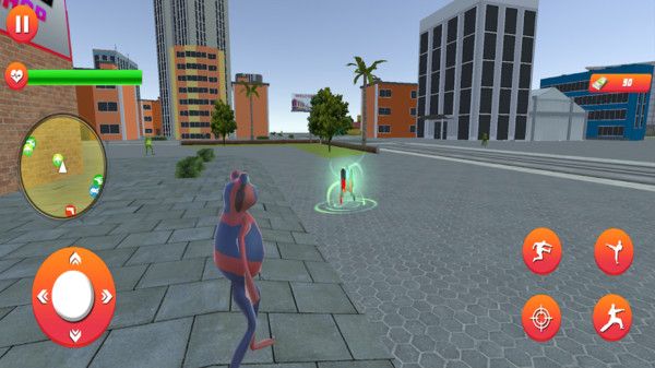 神奇蜘蛛青蛙英雄中文手机版  v4.1.1