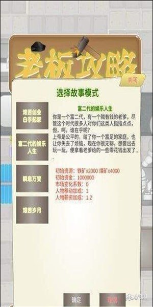 老板攻略 版本:v0.1.7012