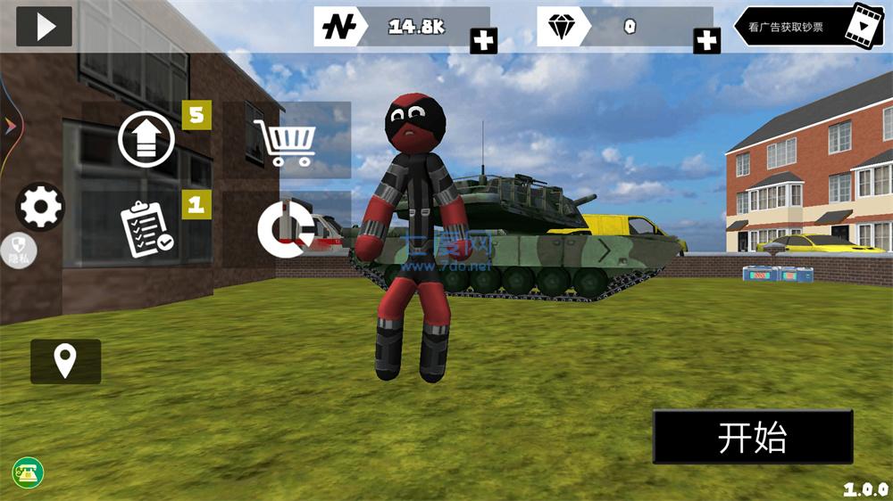 蜘蛛火柴人战争游戏 v1.0.0