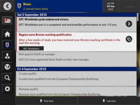 足球经理移动版2016 v3.1.5