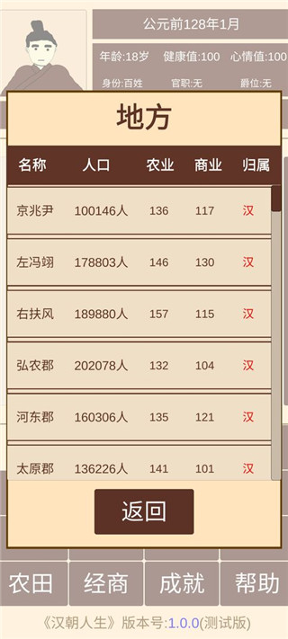 汉朝人生破解版 v1.0.6