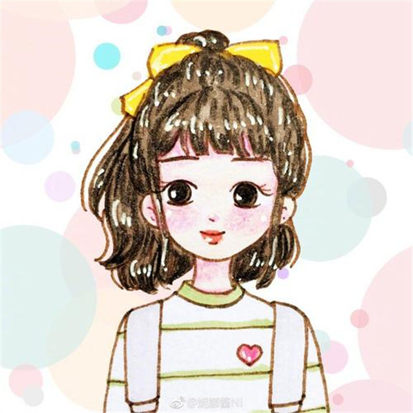 2021年带来好运的微信头像女卡通图片 v1.0