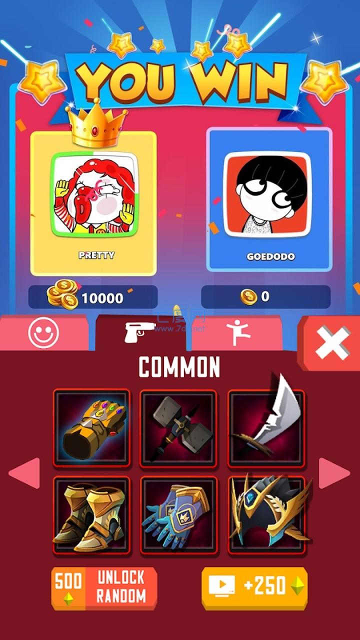 火柴人勇士战斗