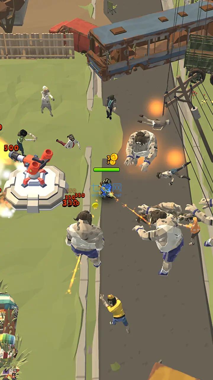 僵尸防御世界游戏