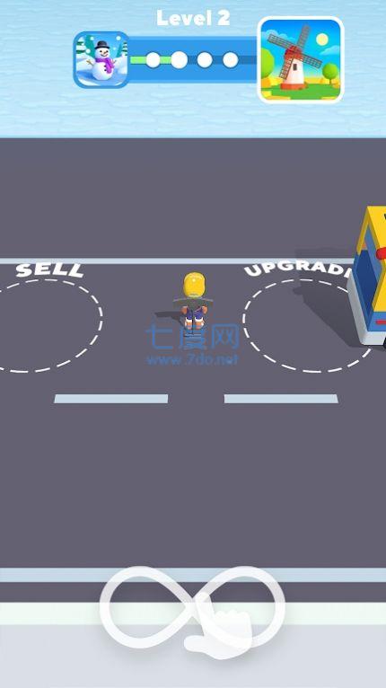 刮去地砖游戏Slice Master