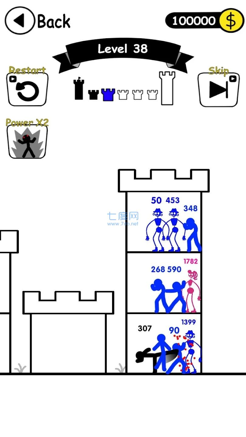 火柴英雄战争塔防游戏 v1.0.0