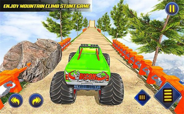 怪物卡车山地特技  v1.0