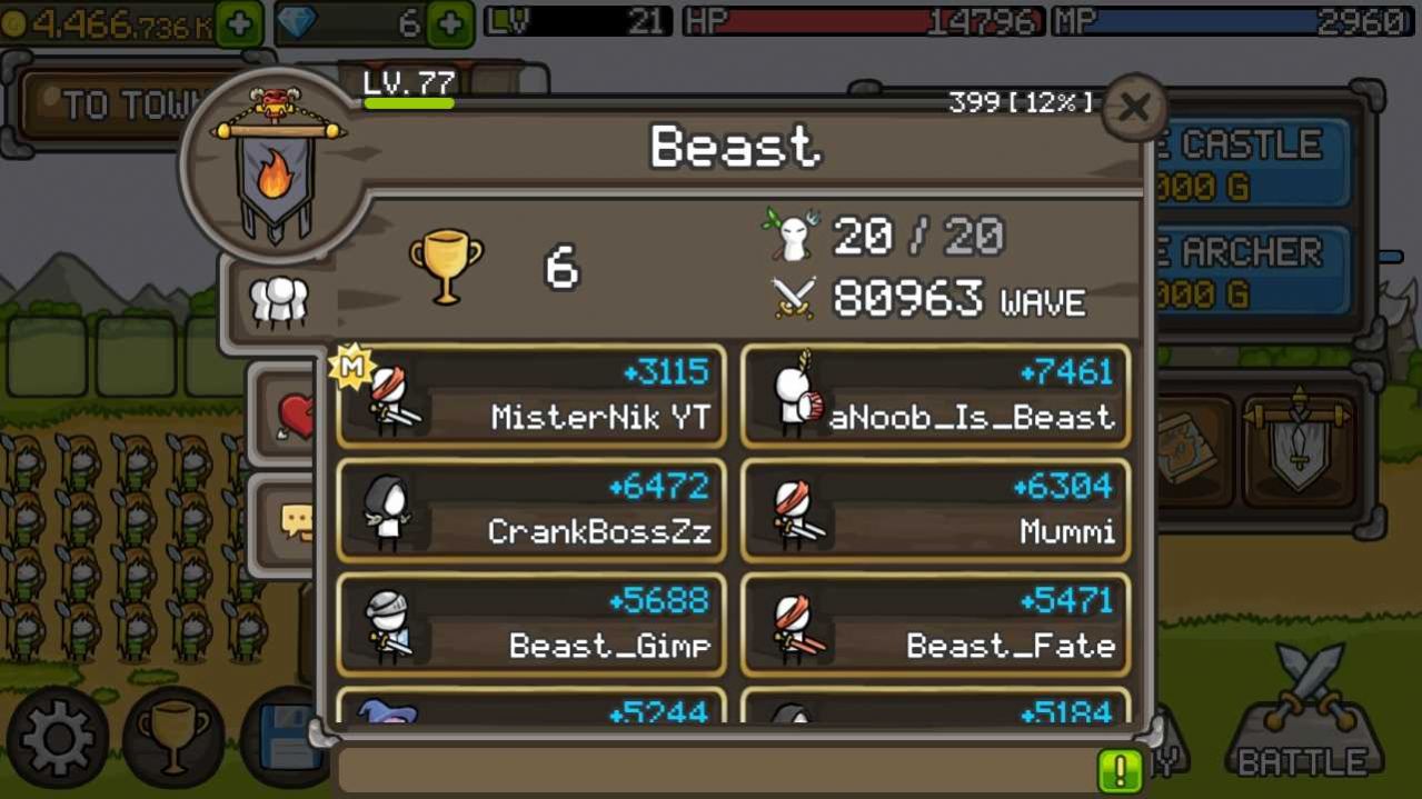 塔防城堡突袭游戏安卓中文版（GrowCastle）  v5.3.2