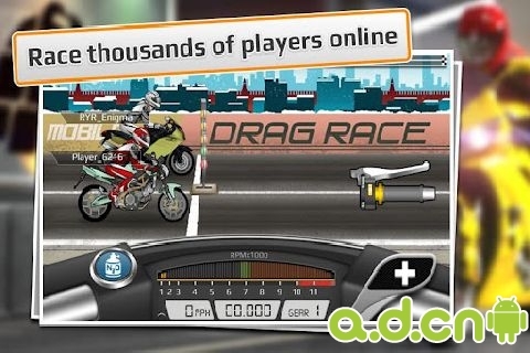 短程高速赛车:摩托车版 Drag Racing: Bike Edition v1.0.63 v3.1.5