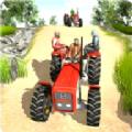 乡村拖拉机驾驶
