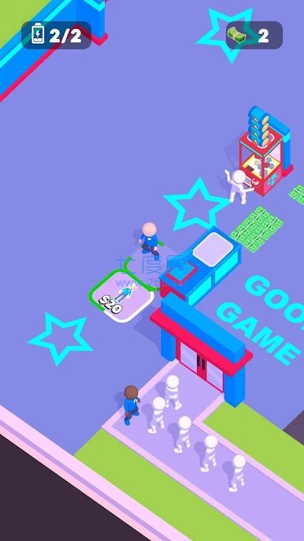 街机电池商店模拟游戏