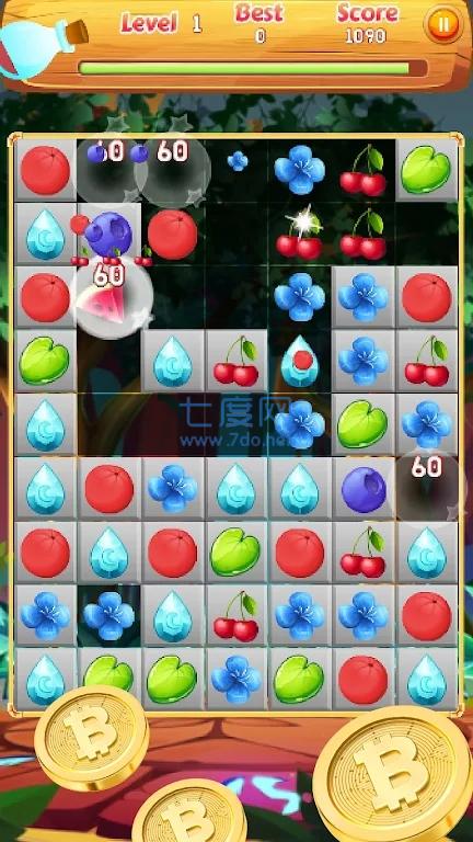 魔术森林比赛MagicForest Match3EarnBTC