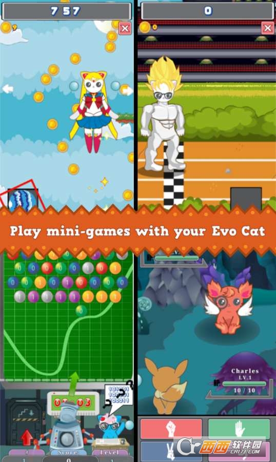 Evo Cats Virtual Pets(虚拟宠物中文版Evo Cat Virtual Pets)