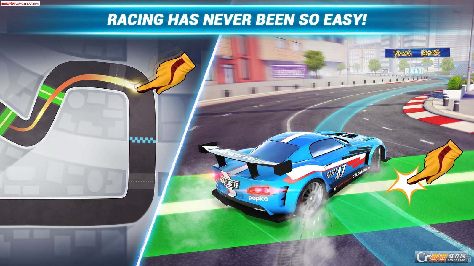 山脊赛车画与漂移 中文版 1.0 安卓版含数据