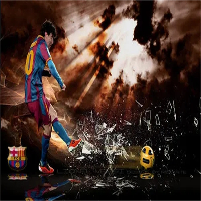 梅西30号球衣颠球图片 v1.0