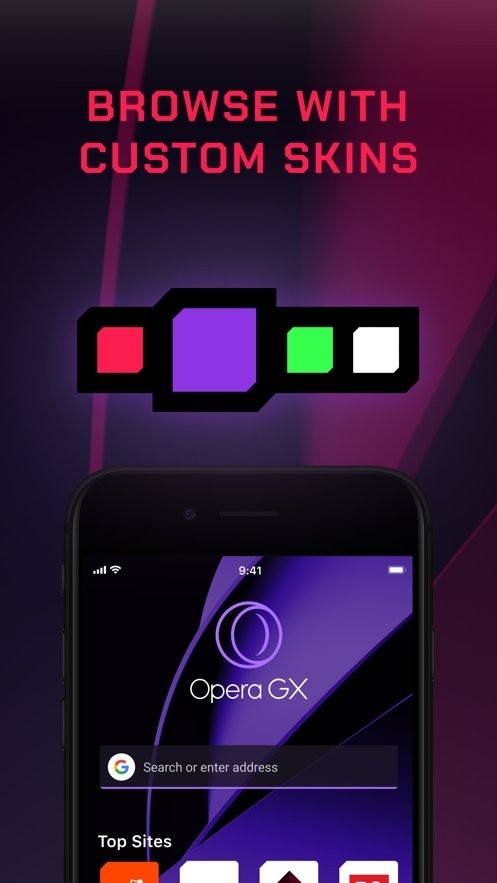 operagx浏览器  v2.0.10