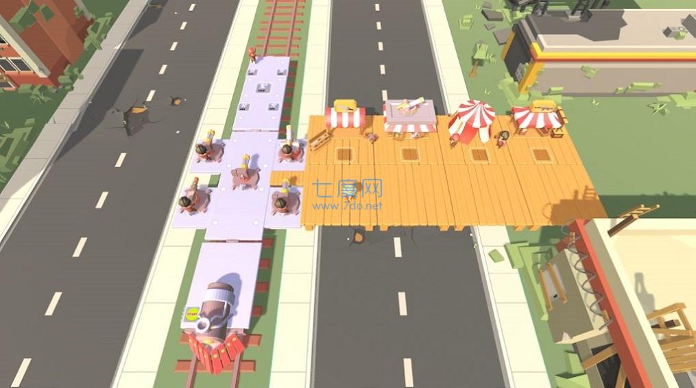 僵尸列车狂奔游戏Zombie TrainRush