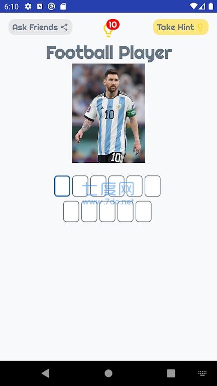 看图猜足球球员Football PlayerQuiz
