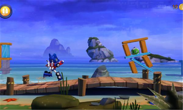 愤怒的小鸟变形金刚无限金币版2024 v2.24.0