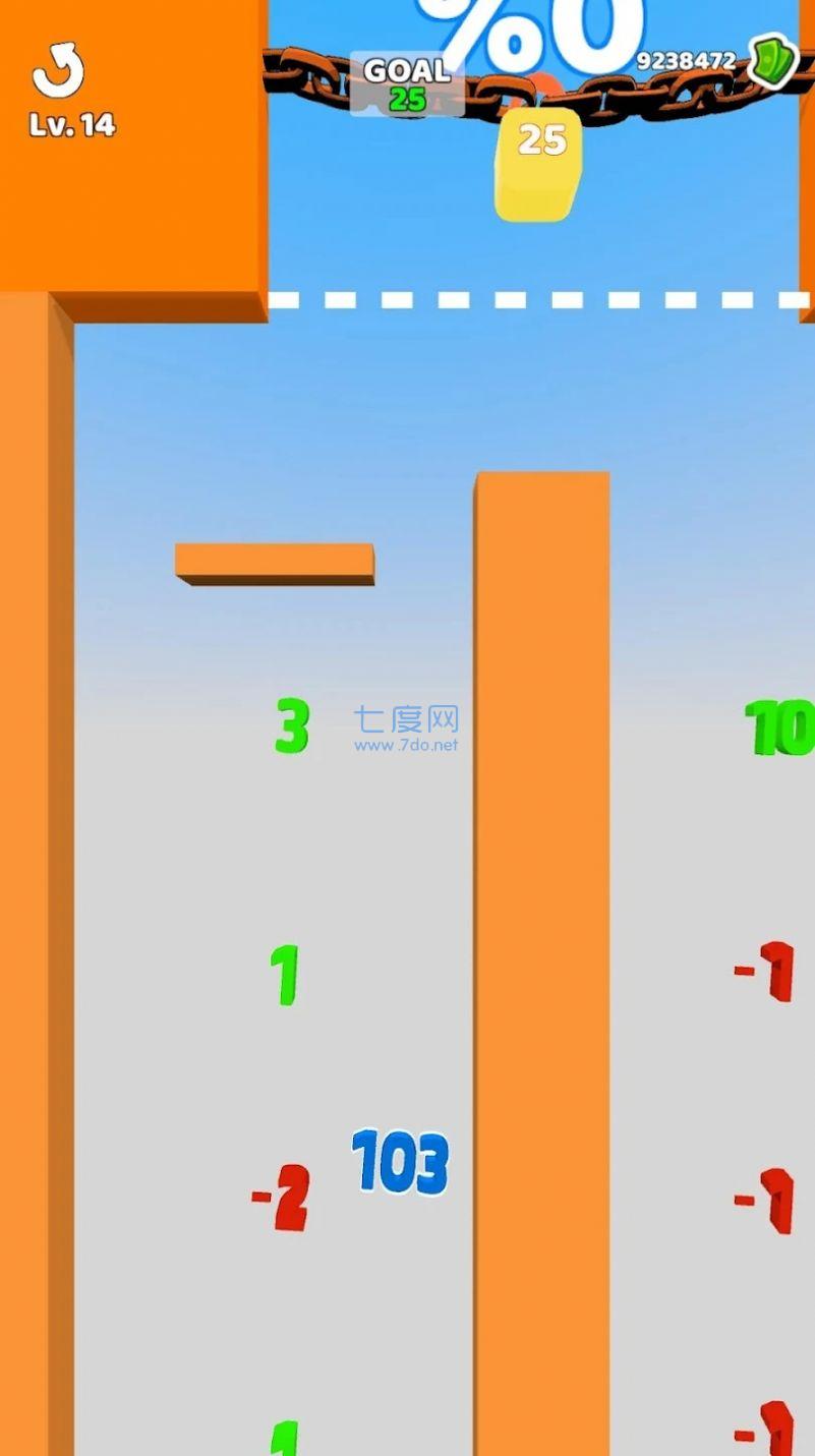 数字上升3D游戏 v1.0