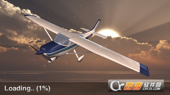 飞机模拟器飞行员3D