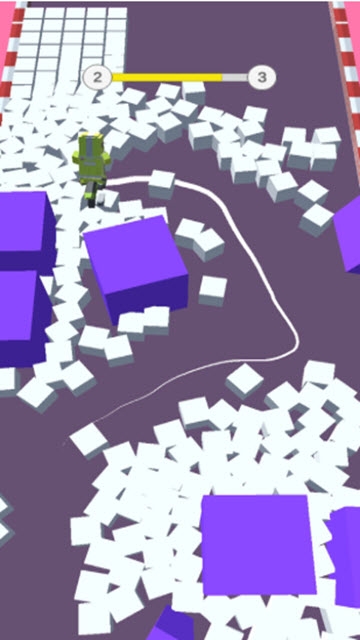 绿色小人自行车