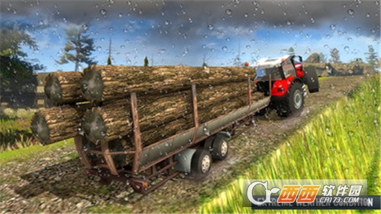 3D重型拖拉机推车货物农民模拟器 3D重型拖拉机推车货物农民模拟器