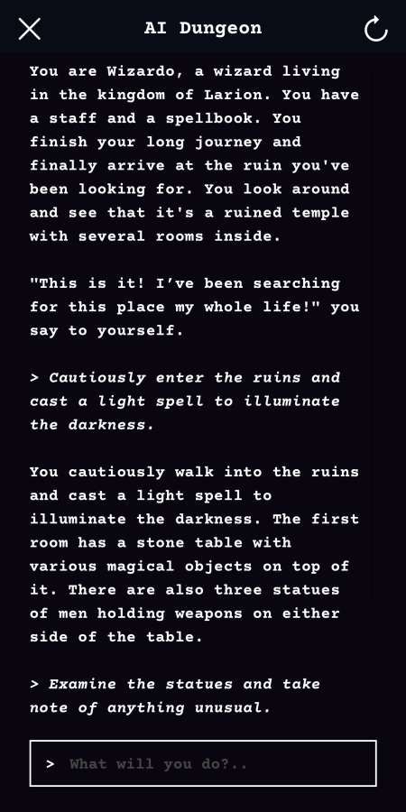 AI地牢游戏手机版(AI Dungeon)图片1